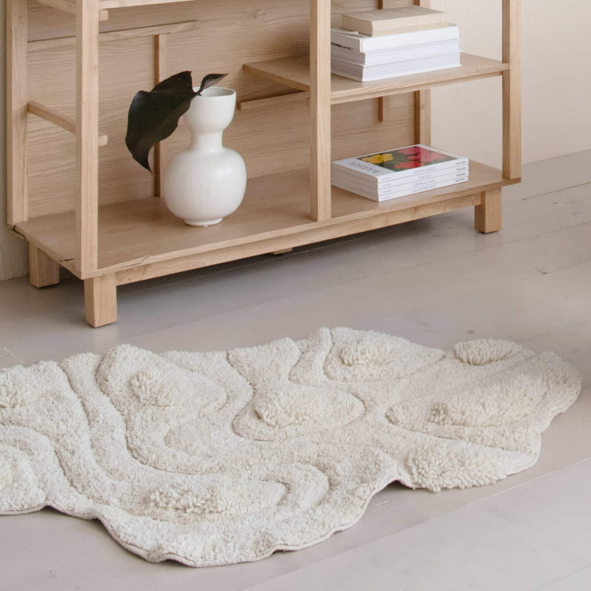 Hello Honey® 43" x 36" Natural Textured Harmony Tufted Rug